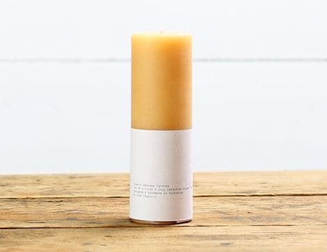 Beeswax Pillar Candle