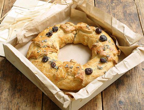 Christmas Sausage Wreath