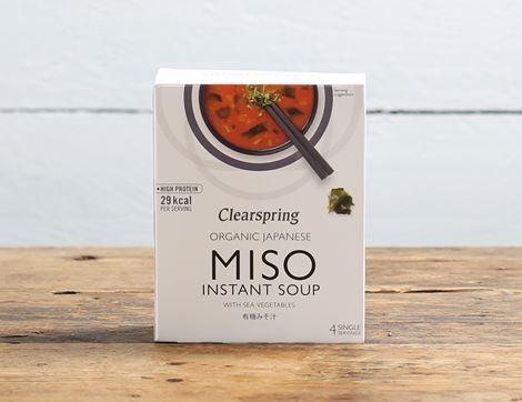 Instant Miso Soup with Sea Vegetables