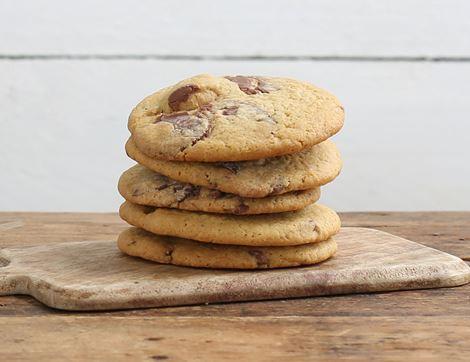 Chocolate Chip & Cashew Butter Sourdough Cookies