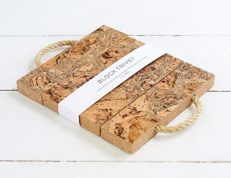 Cork Block Trivet