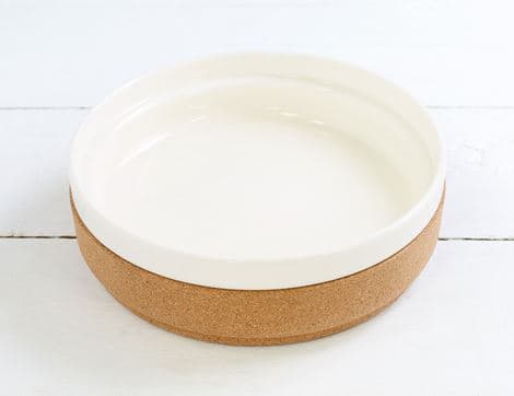 Ceramic Salad Bowl, Cream