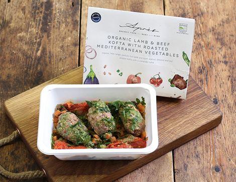 Lamb & Beef Kofta with Roasted Mediterranean Vegetables