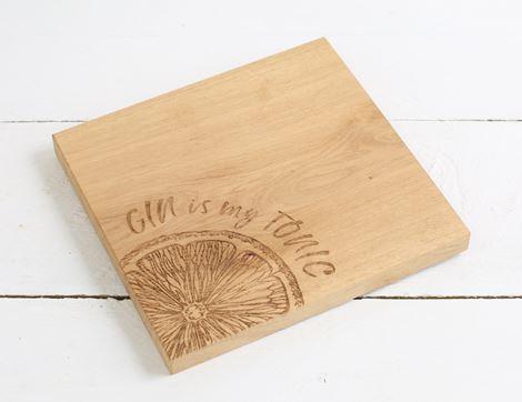 Chopping Board, Gin Print