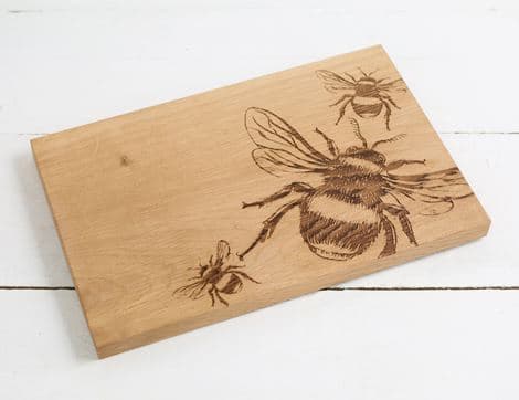 Chopping Board, Bee Print