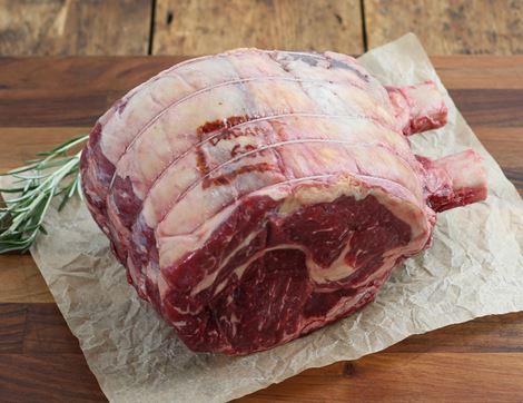 Rolled Rib of Beef, French Trimmed