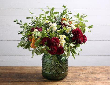 Hand-tied Christmas Flower Bouquet