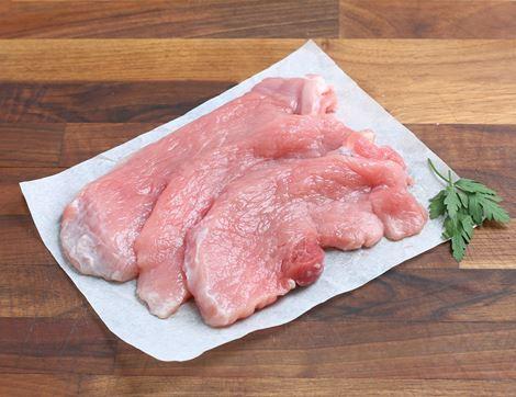 Pork Escalopes, High Welfare, Non-Organic