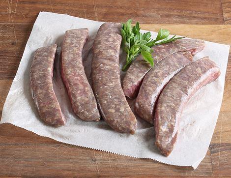 Beef & Garlic Sausages, Gluten-free