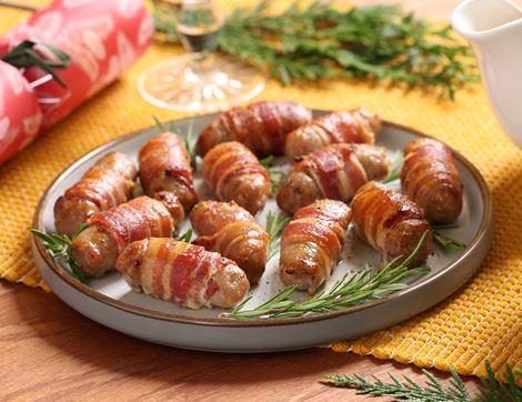 Bacon & Cranberry Pigs In Blankets, High Welfare, Non-Organic