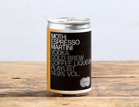 Espresso Martini in a Can, B Corp, Non-Organic