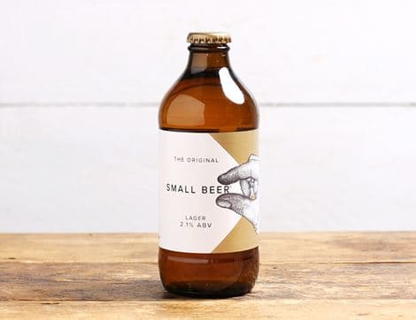 Small Beer Lager, 2.1%, B Corp, Non-Organic