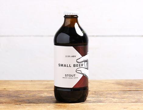 Small Beer Stout, 2.5%, B Corp, Non-Organic