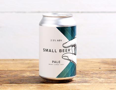 Small Beer Pale, 2.5%, B Corp, Non-Organic