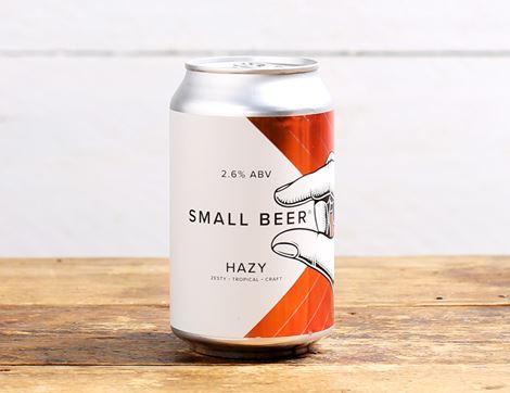 Small Beer Hazy, 2.6%, B Corp, Non-Organic