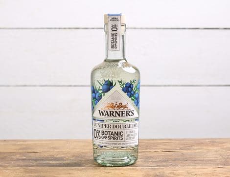 Non-Alcoholic Juniper Double Dry Gin, B Corp, Non-Organic