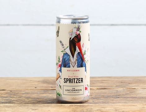 Rosé Wine Spritzer in a Can, B Corp, Non-Organic