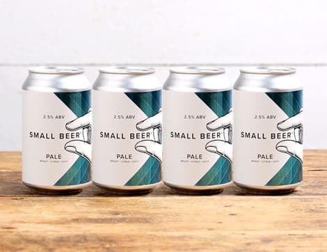 Small Beer Pale, 2.5%, B Corp, Non-Organic