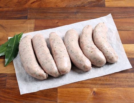 Nidderdale Sausages, Gluten Free, High Welfare, Non-Organic