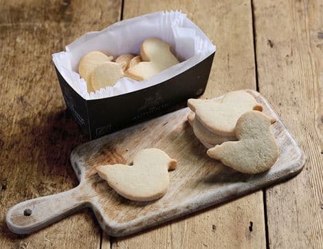 Shortbread Chick Biscuits