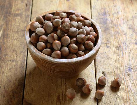 Hazelnuts in Shells