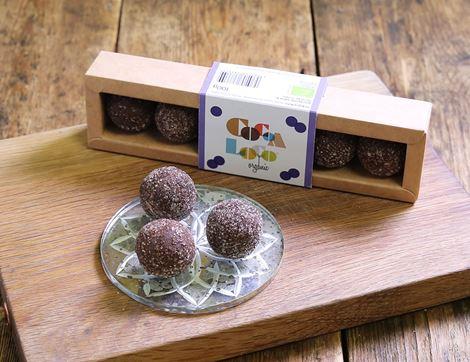 Dark Praline Truffles