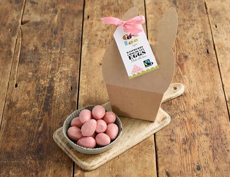 Raspberry Chocolate Mini Eggs