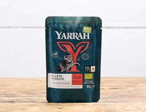 Fillets in Sauce with Chicken & Beef for Cats