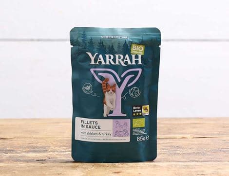 Fillets in Sauce with Chicken & Turkey for Cats