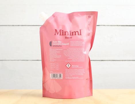 Fresh Linen Laundry Liquid, Reusable Refill Pouch