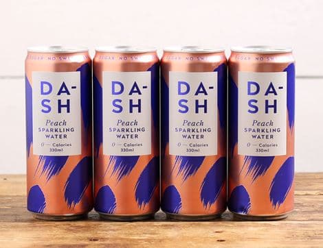 Peach Infused Sparkling Water, B Corp, Non-Organic