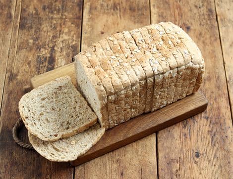 Malted Oat Loaf, Sliced