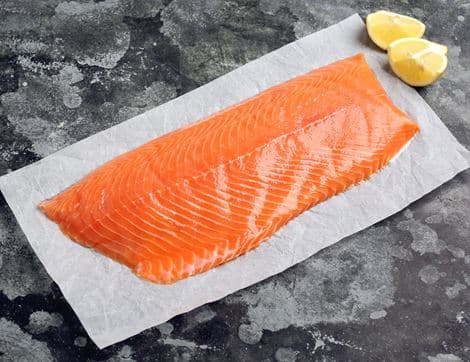 Large Salmon Fillet, Land-Based Responsibly Farmed