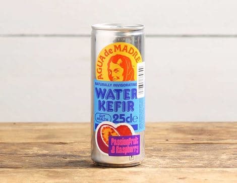 Passionfruit & Raspberry Water Kefir, B Corp, Non-Organic