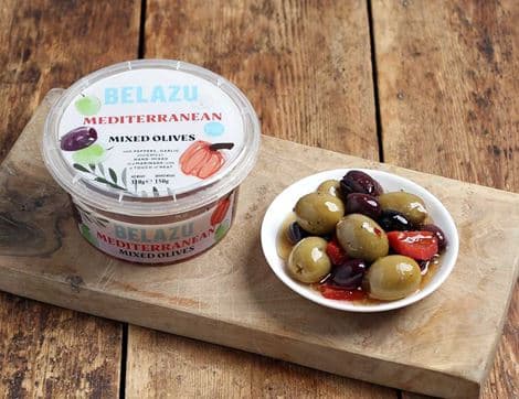 Mediterranean Mixed Olives, B Corp, Non-Organic