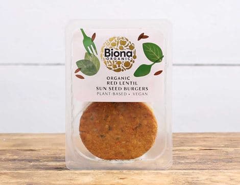 Red Lentil Sun Seed Burgers