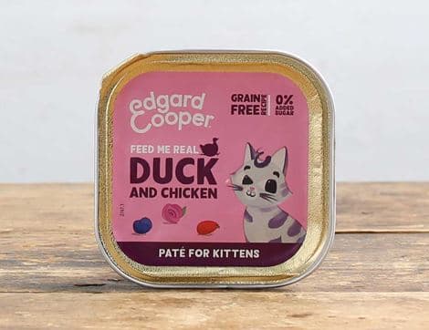 Duck & Chicken Paté for Kittens, Non-Organic, B Corp