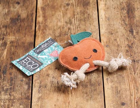 Sancho the Satsuma, Eco Dog Toy, Non-Organic
