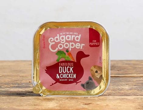 Duck & Chicken Wet Food for Puppies, B Corp, Non-Organic