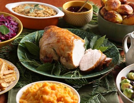 The Turkey Joint Christmas Feast Recipe Box