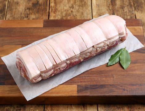 Rolled Pork Belly with Apricot & Sage Sausagemeat Stuffing, Non-Organic