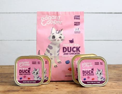 Kitten Food & Treat Bundle, Non-Organic,