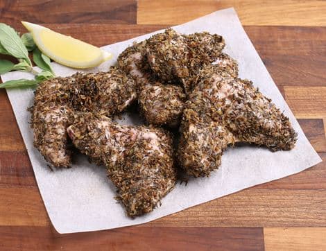 Garlic, Lemon & Thyme Chicken Wings