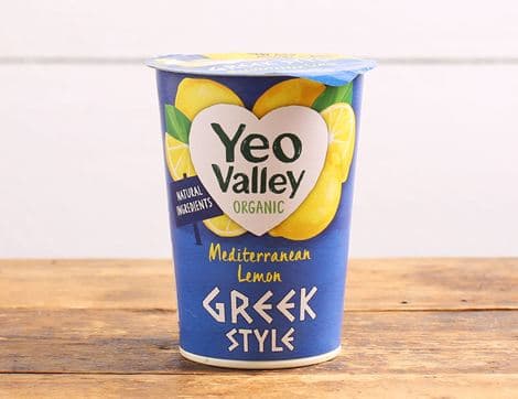 Greek Style with Mediterranean Lemon Yogurt