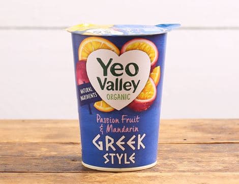 Greek Style with Passionfruit and Mandarin Yogurt