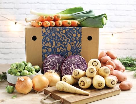 The Organic Christmas Veg Box