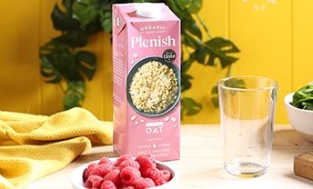 Try naturally delicious plant-based drinks from Plenishs