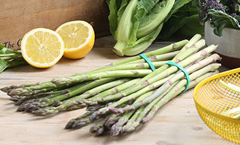 Savour the return of seasonal, organic asparagus