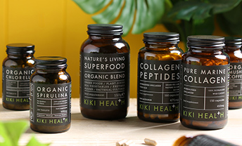 Enjoy 20% off organic supplements from KIKI Health