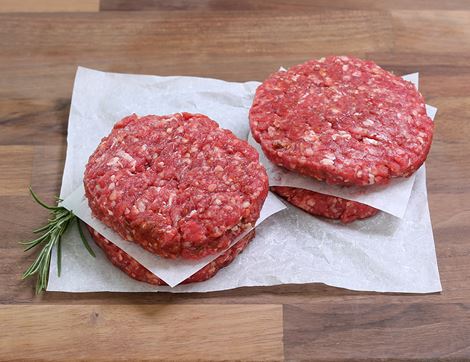 Creole Beef Burgers, Eversfield (460g) | Abel & Cole